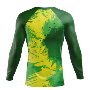 Camiseta de Compresión de Manga Larga para Hombre, de Secado Rápido, Fabricada en Fábrica, para Fitness, BJJ, MMA - Product Image 2