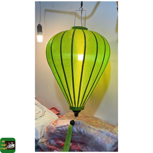 Farol de Algodón Tradicional Hecho a Mano para Decoración de Interiores de Hoteles Boutique en Hoi An, Vietnam, Espacios para Huéspedes, Uso Interior/Exterior - Product Image 1
