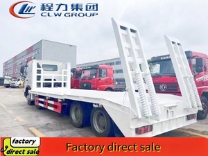 2025 vente chaude Shacman transporteur à plat camion bas utilisé pour livrer une excavatrice de 30 tonnes ou d'autres grandes machines - Product Image 5