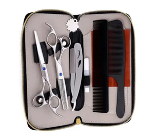 Tijeras de Peluquería de 5.5/6.0 Pulgadas en Oferta, Tijeras de Peluquería Económicas, Tijeras de Entresacar para Barbería, Juego de Herramientas de Corte de Pelo - Product Image 5