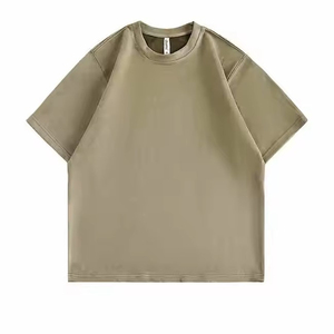 Camiseta de Hombre al Mejor Precio, Hombros Caídos, Largo Regular, Logotipo de Empresa Personalizado, Alta Calidad, Transpirable, Secado Rápido, Lona - Product Image 1