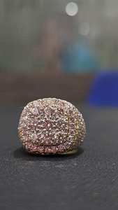 Bague en diamant véritable cultivé en laboratoire, bague étincelante pour hommes et femmes, pour cadeaux de mode et usage quotidien, disponible à prix abordable - Product Image 4