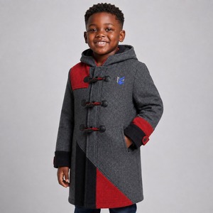 Manteau en Laine pour Enfants Personnalisé de Haute Qualité, Respirant et Chaud, Style Décontracté d'Hiver, Tissé, Sur Mesure, Vente en Gros, OEM - Product Image 5