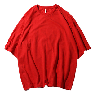 Camiseta Casual de Manga Corta con Cuello Redondo para Hombre, Talla Grande, Color Negro Sólido, Transpirable, 100% Lana Merino, Diseño Liso - Product Image 4
