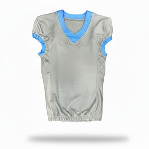 Uniforme de football américain pour adultes, manches courtes, tissu extensible respirant, vêtements de sport d'équipe personnalisés, professionnel - Product Image 2