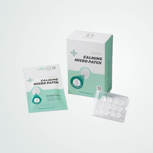 แผ่นมาส์กหน้า Dailydeul Calming Micro Patch 4 มก. x 12 แผ่น 10 ชิ้น 1 กล่อง แผ่นมาส์กหน้าแบบซอง สีชมพู - Product Image 2