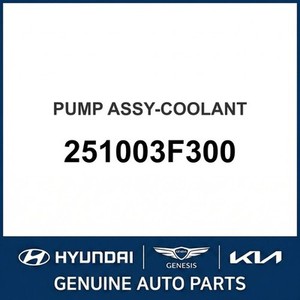 Nouvelles pompes à eau 251003F300 - Product Image 1