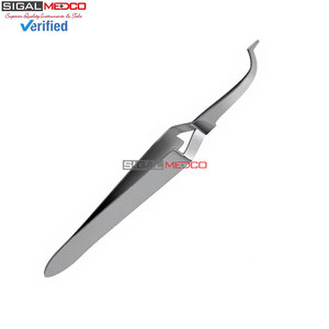 Pinza para Tubo Bucal de Brackets Linguales, Instrumento Dental Manual de Acero Inoxidable Alemán con Agarre Ergonómico, Certificado CE - Product Image 2