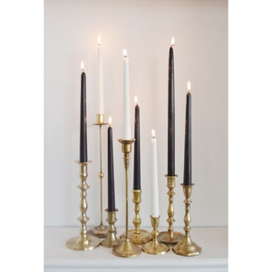 <b>White</b> Metal Candle Stand Set of 3 Taper Holders for Home Decoration Durable Steel Design Decorative Candle Stand - Product Image 5