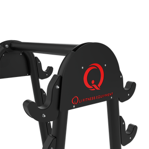 Qli Fitness Equipment QBSR92 Unisex Home Gym Comfortable Metal Barbell <b>Storage</b> Rack Commercial Quality - Product Image 3