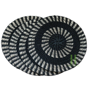 Manteles individuales únicos florales de algas marinas, manteles individuales con borde festoneado, diseño personalizado para decoraciones de mesa, hechos a mano de Vietnam - Product Image 3