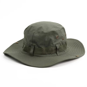 Custom Boonie Hats Outdoor Hiking Headwear Wide Brim Export Manufacturer Boonie Hats Cotton Outdoor <b>Bush</b> Headwear - Product Image 6