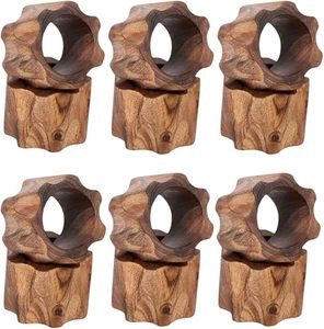 Lot d'anneaux de serviette en bois de qualité supérieure, prix de gros, pour table de salle à manger et fêtes de mariage - Product Image 4