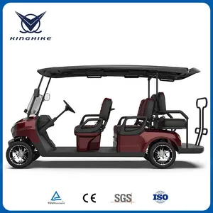 2024 Nuevo diseño Más vendido en stock Alta potencia Alto par Nuevos productos lanzados carrito de golf eléctrico Kinghike mensual