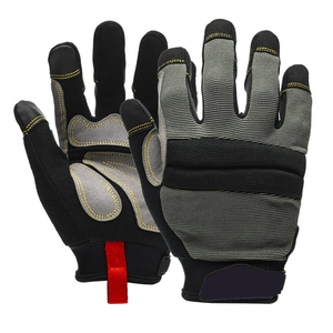 Wholesale Price <b>Touch</b> Screen Mechanics Working Hand Safety <b>Gloves</b> Premium Quality Real Leather Mechanical Work <b>Gloves</b> - Product Image 1