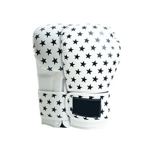 Direct Factory Sale Custom Logo High Quality Boxing Gloves Real Leather Breathable Moisture Wicking <b>Hook</b> Loop Closure Unisex - Product Image 6