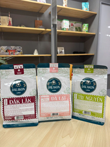 Dak Lak Robusta Mélange HACCP Haute Qualité Grains De Café Entiers Torréfiés 250g En Gros Café Moulu Dalakon - Product Image 5