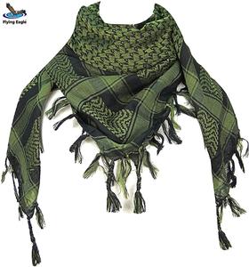 Shemagh Árabe de Alta Calidad, Camuflaje, Algodón, Keffiyeh del Desierto, Ligero, Pañuelo para la Cabeza de Moda Masculina - Product Image 5