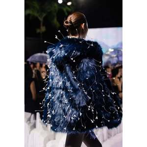 ICE MELT <b>COAT</b> Luxury Designed Winter <b>Coat</b> Elegant Faux-<b>Fur</b> <b>Trench</b> <b>Coat</b> Premium Stylish Look from Local Brand Vietnam - Product Image 4