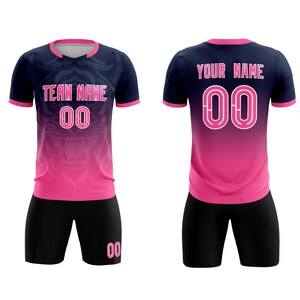 Ensemble Maillot et Short de Football Personnalisé OEM Respirant et à Séchage Rapide – Tenue d'Équipe de Football de Haute Qualité – Fournisseur de Vêtements de Sport - Product Image 1