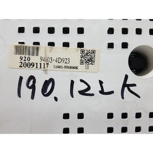 Conjunto de Panel de Instrumentos para Automóvil (Cluster Assy-Instrument) Us 940034D923 - Product Image 5