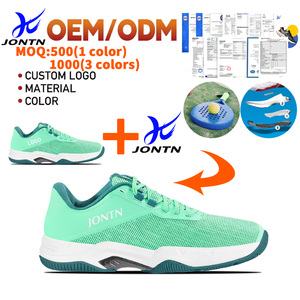 Vente en gros de <span class=keywords><strong>chaussures</strong></span> de tennis unisexes de pickleball professionnelles en caoutchouc pour le squash, maille de haute qualité pour le sport souple et de saison personnalisée - Product Image 1