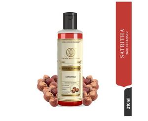 Champú Natural Khadi Satritha para Cabello Fuerte, Champú Herbal para Controlar la Caída del Cabello, Champú Natural para Reparar el Cabello Dañado - Product Image 3