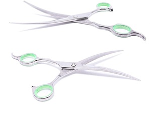 กรรไกรตัดขนสุนัขและแมวแบบมืออาชีพ สแตนเลสสตีล ปลายทู่ ยี่ห้อ Stahlmann Pro สำหรับคนถนัดขวา - Product Image 4