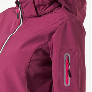 <b>Cheap</b> Price High Quality Knitted Breathable Softshell Women's Hooded <b>Winter</b> <b>Jacket</b> Factory Made Warm - Product Image 5