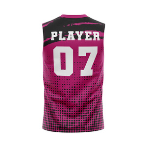 Camisetas Personalizadas de Fútbol Americano 7v7 sin Mangas, Sublimadas, 100% Poliéster, Transpirables, de Secado Rápido, Antibacterianas, para Entrenamiento - Product Image 2