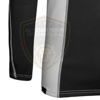 Rashguard pour hommes de haute qualité professionnelle, matériau durable, rashguard pour hommes avec étiquette privée