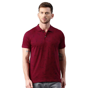 Polo homme personnalisé imprimé en gros, fabriqué en usine, 100% coton, qualité supérieure, manches courtes, décontracté - Product Image 1