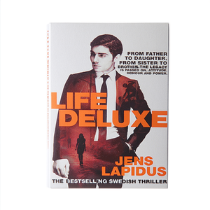 Life Deluxe par l'auteur Jens Lapidus, impression de livre à couverture souple personnalisée - Product Image 2