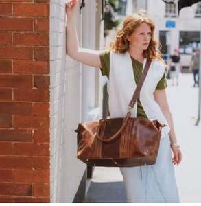 Bolsa de viaje con compartimento para portátil, mochila de viaje para negocios, bolsa de lona de viaje de poliéster resistente para hombres y mujeres - Product Image 4