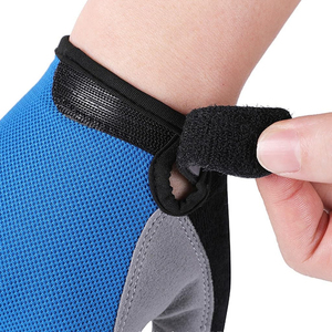 Guantes de Ciclismo Profesionales Transpirables para Hombre y Mujer, Antideslizantes con Palma de Silicona, para Deportes al Aire Libre, Ciclismo de Carretera, Medios Dedos - Product Image 4