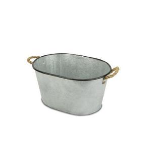 Macetero Galvanizado de Estilo Francés Vintage, con Acabado Envejecido, Tamaño, Forma y Color Personalizables, para Uso en Jardinería - Product Image 6
