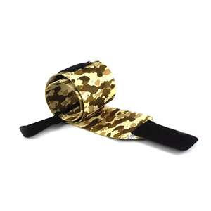 Attelle de poignet réglable en néoprène camouflage avec fermeture auto-agrippante pour musculation et entraînement de force, unisexe, à compression - Product Image 6