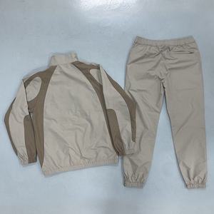 New Custom Oversize Winter Sportwear Streetwear Hooded Sweatsuit 3m <b>Reflective</b> Jacket Jogger Set Windbreaker Nylon Men Tracksuit - Product Image 4