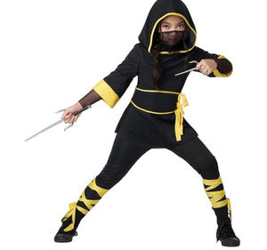 Disfraz de Ninja para Niños, Uniforme de Artes Marciales, Traje de Shinobi para Halloween, Cosplay, Fiesta, Disfraz de Guerrero para Niños y Niñas - Product Image 1