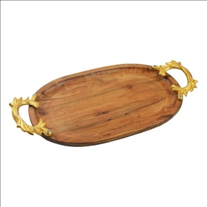 Cajas Organizadoras Ovaladas de Madera con Asas Integradas, Diseño Moderno, Contenedores de Almacenamiento Multiusos con una Elegante Forma Alargada - Product Image 3