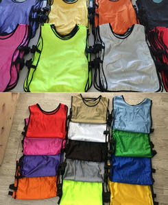 Custom Sublimated Mesh Football <b>Training</b> Vest Team Soccer <b>Training</b> Reversible <b>Bibs</b> for Online Custom Plus Size Men's Quick Dry - Product Image 5