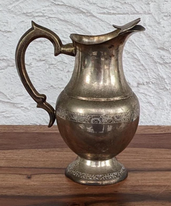 Carafe vintage en laiton de haute qualité avec finition polie pour la maison, les restaurants et les hôtels, pichet en métal pour l'eau - Product Image 4