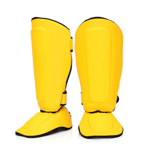 Protectores de Espinilleras Personalizados al por Mayor Directo de Fábrica para Hombre, de PU con Impresión de Logotipo Personalizado, Precio Bajo, para Boxeo - Product Image 1