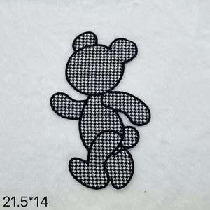 Patch brodé thermocollant motif fleur violette romantique pour casquette de baseball, chapeau, sac à dos, veste, DIY, mode, vente en gros, usine - Product Image 2