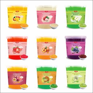 Taiwan Various Flavors Popping <b>Boba</b> Pearls 3.2kg Bursting <b>Bubble</b> Juice Ball for <b>Bubble</b> Tea Shop Bottle Packaging - Product Image 1