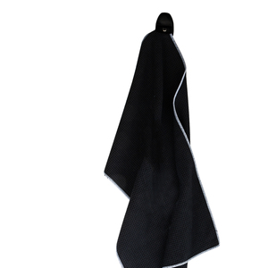 Serviettes de golf en tissu doux fabriquées en usine, en gros, avec logo personnalisé, serviettes de sport de luxe douces, faible MOQ. - Product Image 5