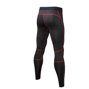 Leggings de compression pour hommes à prix abordable, logo personnalisé, matière premium. - Product Image 3