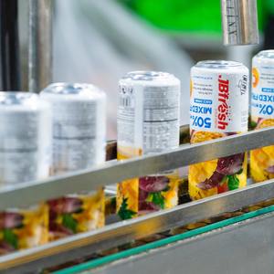 JBFresh Natural Fruit Juice 330ML Can 50% Fresh Juice with Pulp HALAL Certified Soft <b>Drinks</b> Manufacturer OEM ODM Free Sample - Product Image 4