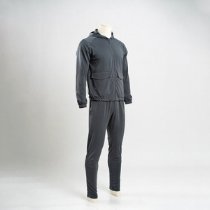 New Fashion Style Outdoor Men Hooded Solid Heavyweight Windbreaker <b>Tracksuit</b> for Cycling Running Windproof OEM Service - Product Image 1