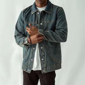 Chaquetas de mezclilla para hombre más vendidas, nueva llegada, elegantes y cómodas, chaquetas de invierno para hombre del fabricante, chaquetas de mezclilla vintage para hombre - Product Image 4